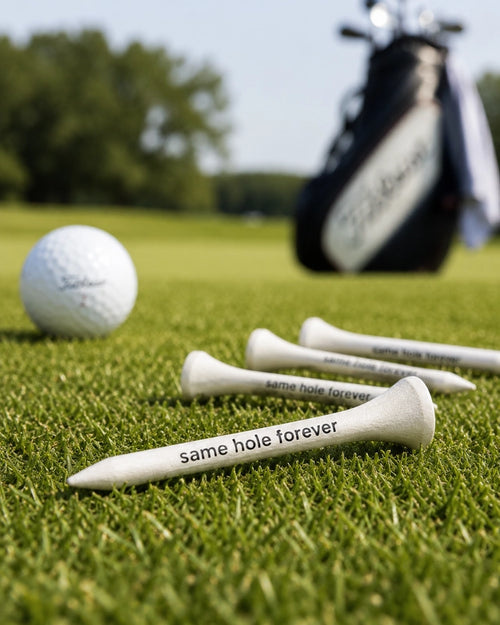 Same Hole Forever Golf Tees - 2 pack