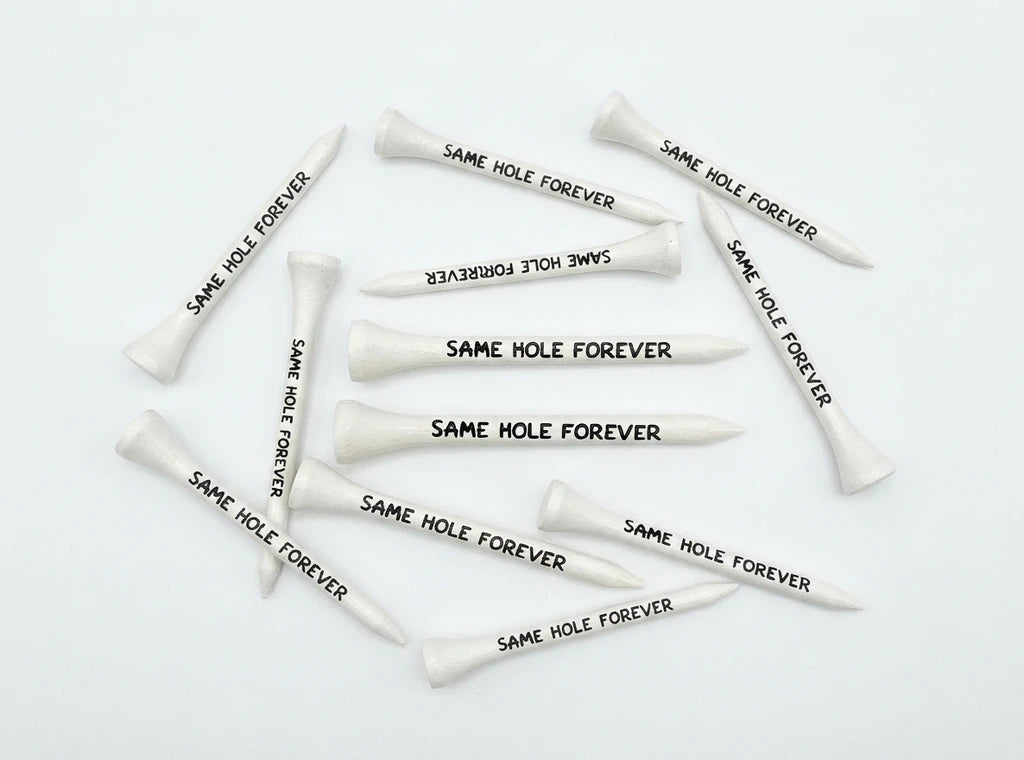 Same Hole Forever Golf Tees - 2 pack